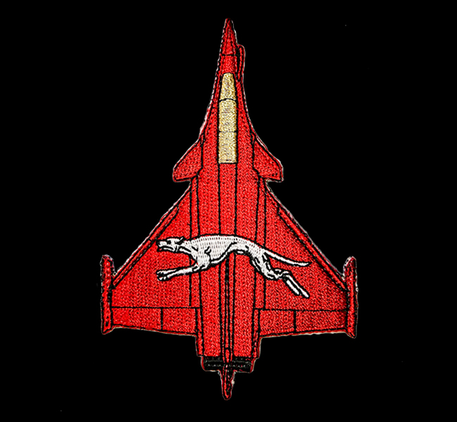 Patch Rafale SPA 81 rouge - 7 euros