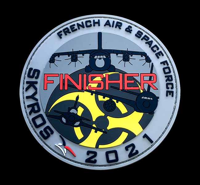 Patch rond Skyros Finisher - 10 euros