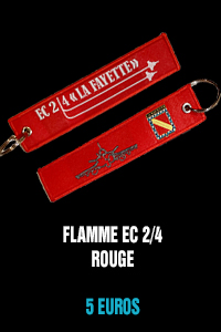 Flamme EC 2/4 rouge - 5 euros