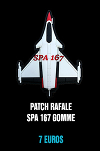 Patch Rafale SPA 167 gomme - 7 euros