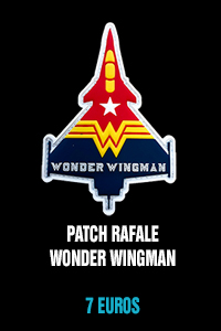 Patch Rafale Wonder Wingman - 8 euros