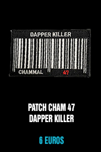 Patch CHAM 47 Dapper Killer - 6 euros