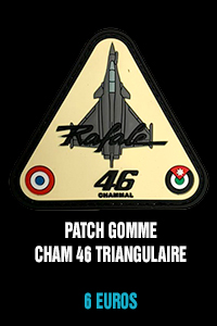 Patch gomme CHAM 46 triangulaire - 6 euros